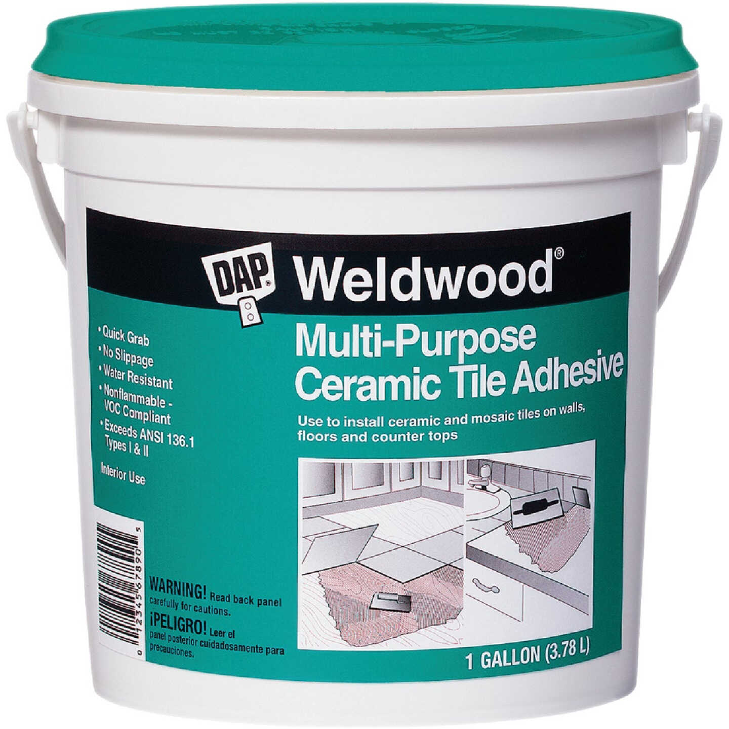 Cheapest ๐ DAP Weldwood 1 Gal. Multi-Purpose Ceramic Tile Adhesive ๐ 3 Cheapest ๐ DAP Weldwood 1 Gal. Multi-Purpose Ceramic Tile Adhesive ๐