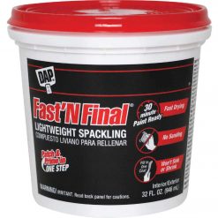 Best deal 👏 DAP Fast 'N Final 32 Oz. Lightweight Latex Patch & Prime Spackling ✨