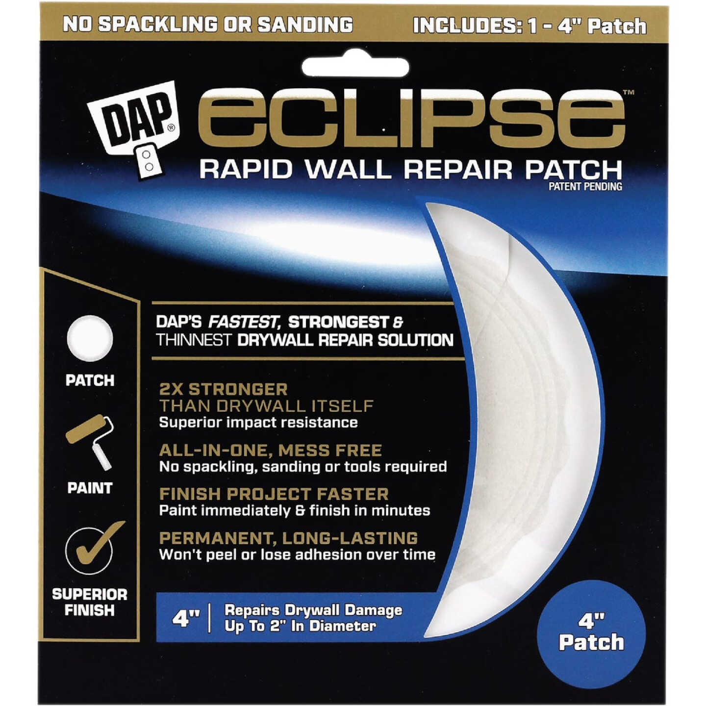 Best reviews of ๐ฏ DAP Eclipse 4 In. Rapid Wall Repair Patch ๐ 3 Best reviews of ๐ฏ DAP Eclipse 4 In. Rapid Wall Repair Patch ๐