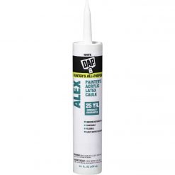 Promo ⌛ Dap Alex 10.1 Oz. White Painter's Acrylic Latex Caulk 🌟