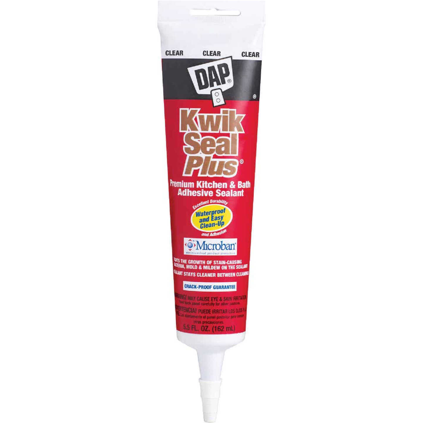 Promo ๐ DAP Kwik Seal Plus 5.5 Oz. Clear Premium Kitchen & Bath Adhesive Sealant ๐ 3 Promo ๐ DAP Kwik Seal Plus 5.5 Oz. Clear Premium Kitchen & Bath Adhesive Sealant ๐